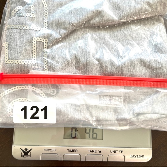 Bebe Sport Gray Sequin Logo Short Mesh Sleeves Womens 1X - Picture 10 of 10